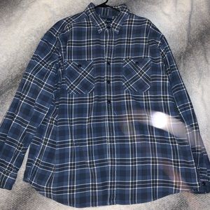 Long sleeve thick cotton Polo shirt